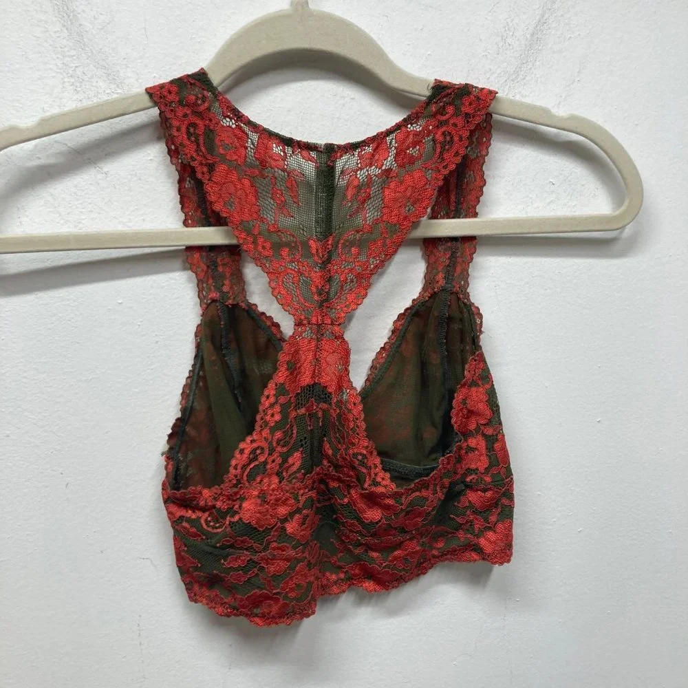 Free People Wild Roses Galloon Racerback small - Picture 6 of 7